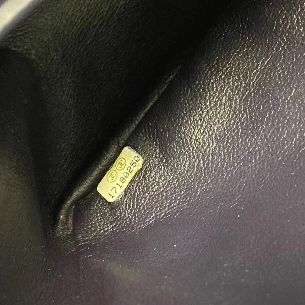 SOLD - CHANEL Dark Blue Crumpled Calfskin Reissue 2.55 226 - Picture 15 of 15